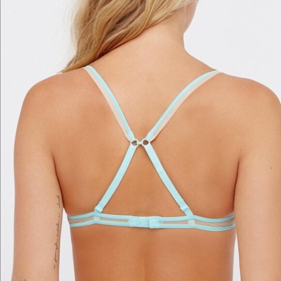 Free People Embroidered Embroidered Mesh B… - Picture 3 of 6